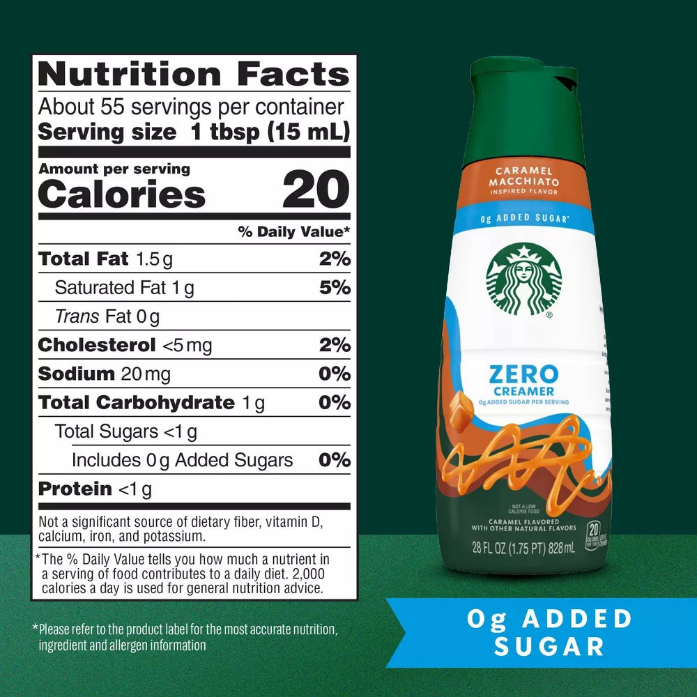 Zero Sugar Coffee Creamer