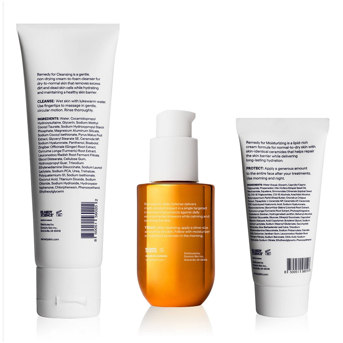 Beneficios del Remedy Skin Brightening Skincare Kit con vitamina C y ceramidas