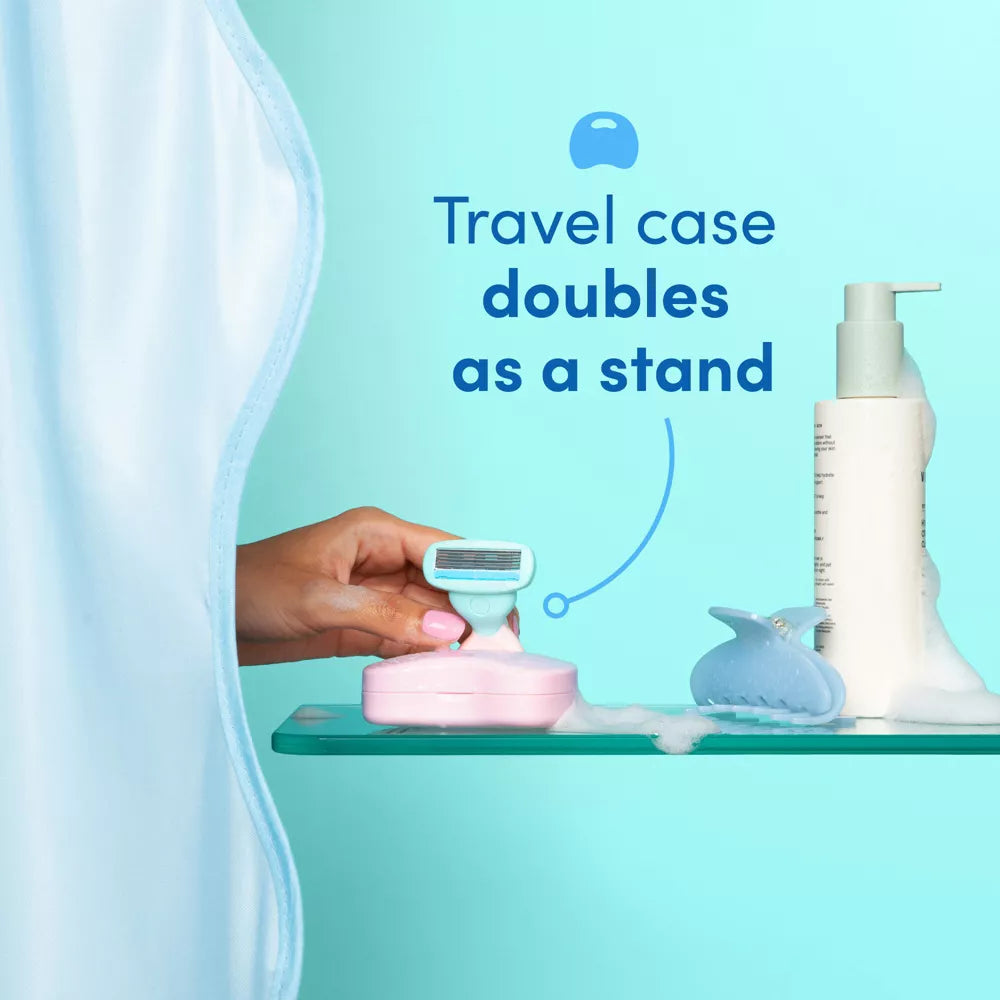 Hydro Silk Mini Razor and Travel Case