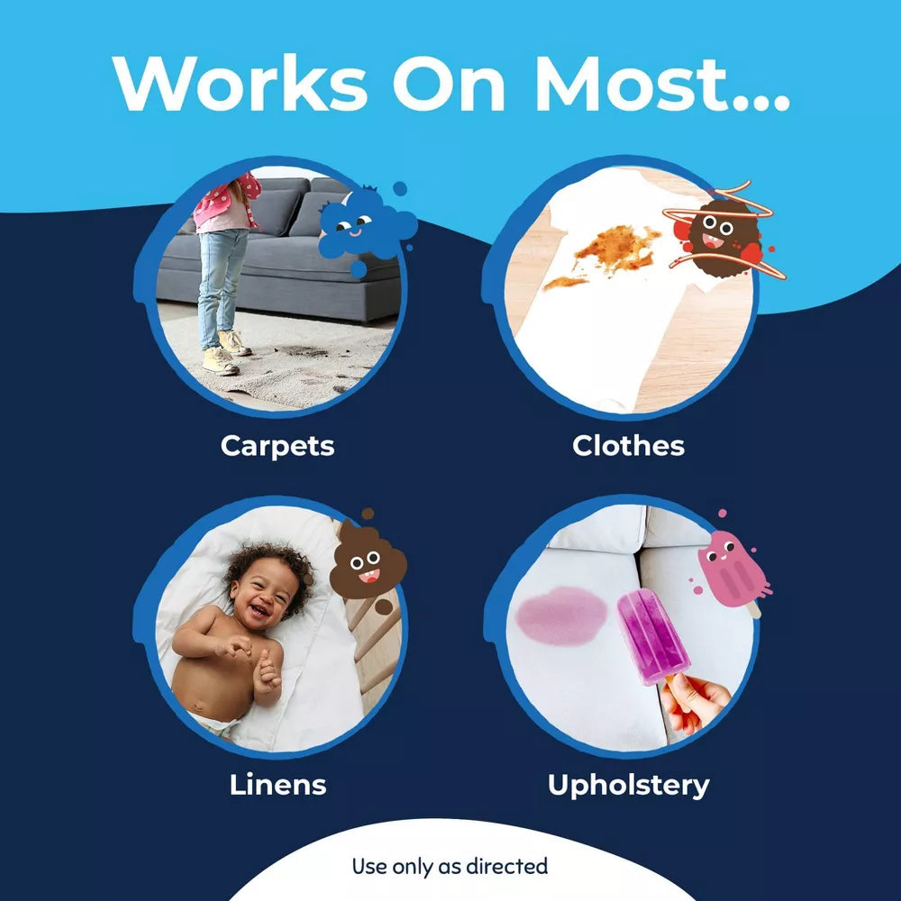 Spray removedor de manchas Miss Mouth’s Messy Eater para ropa, blancos y alfombras