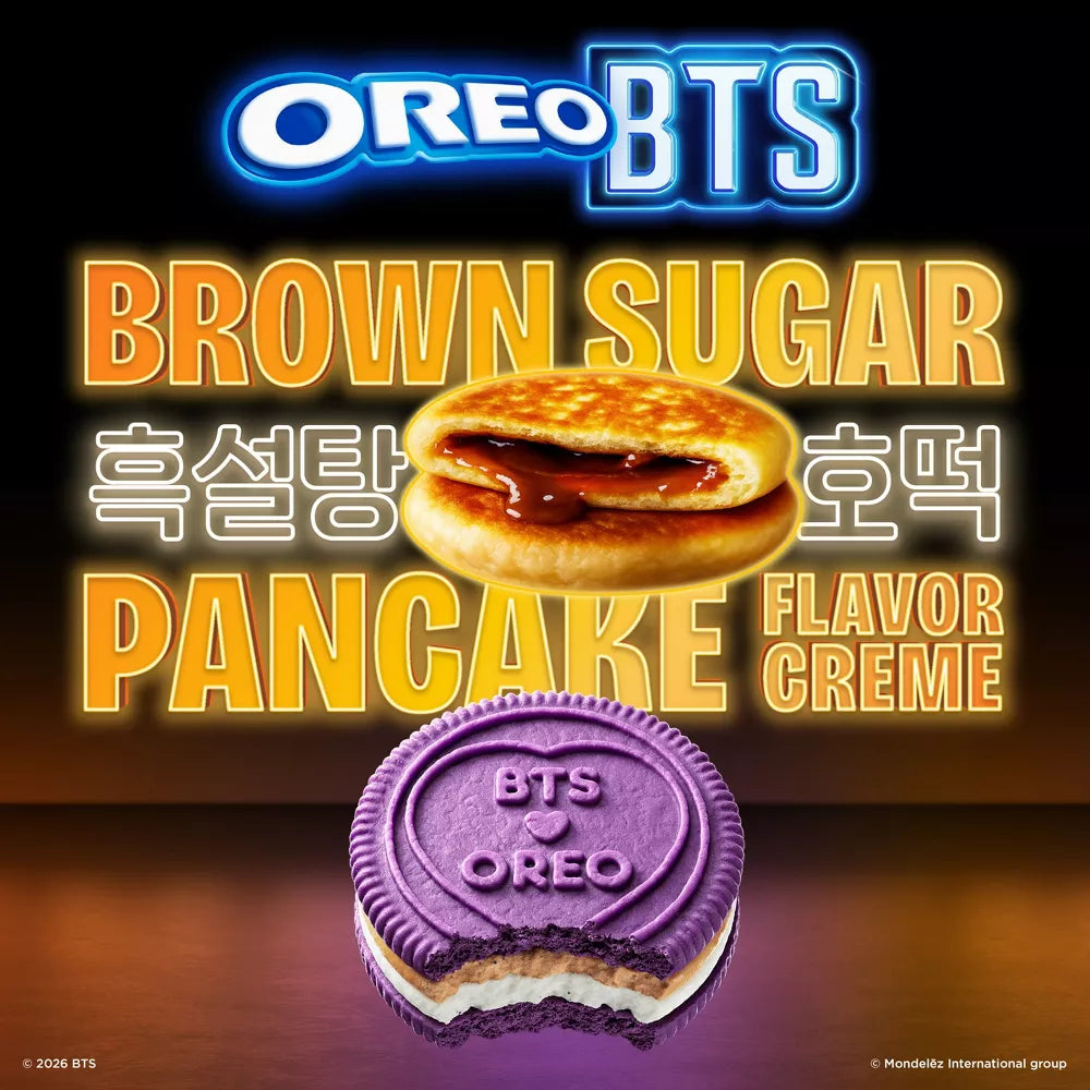 Sandwich Cookies Brown Sugar Pancake Flavor Creme Limited Edition
