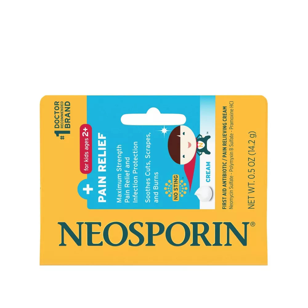 Antibiotic and Pain Relieving Cream for Children