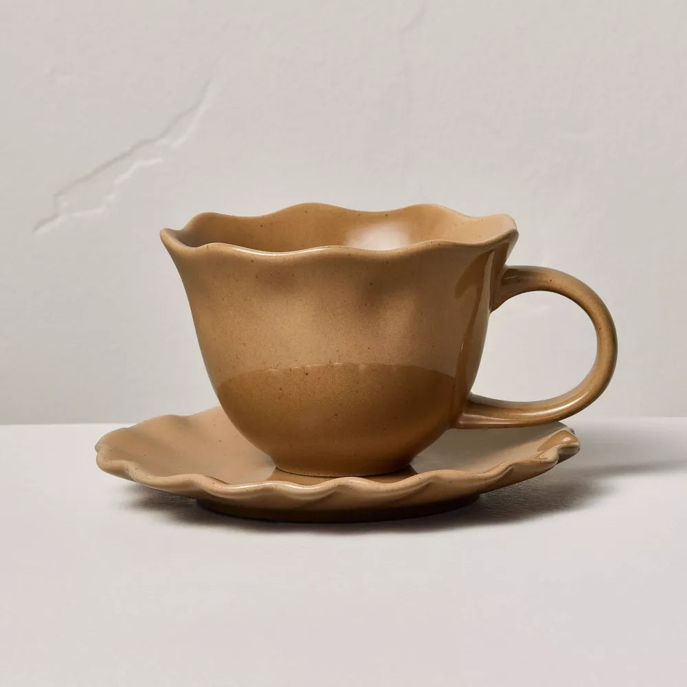 Espresso Cup and Saucer