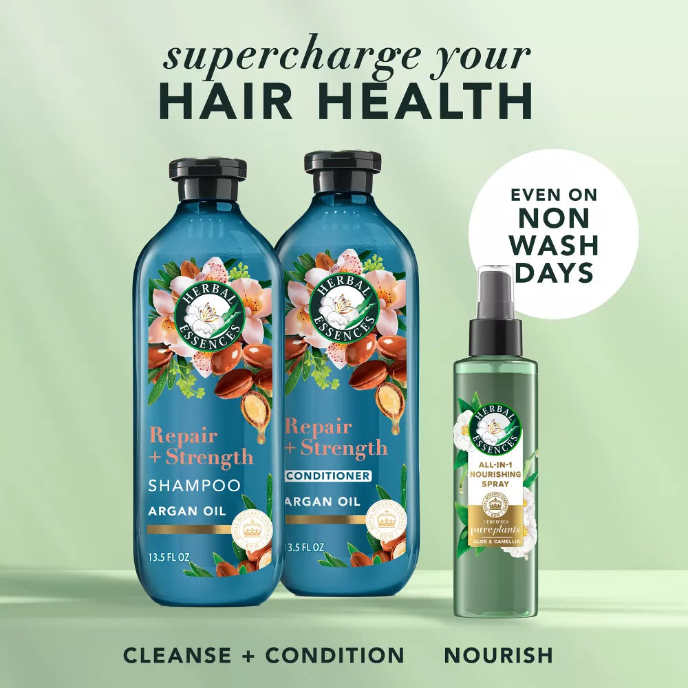 Pure Plants Blend Argan Oil Repairing Color-Safe Shampoo/Conditioner Dual Pack
