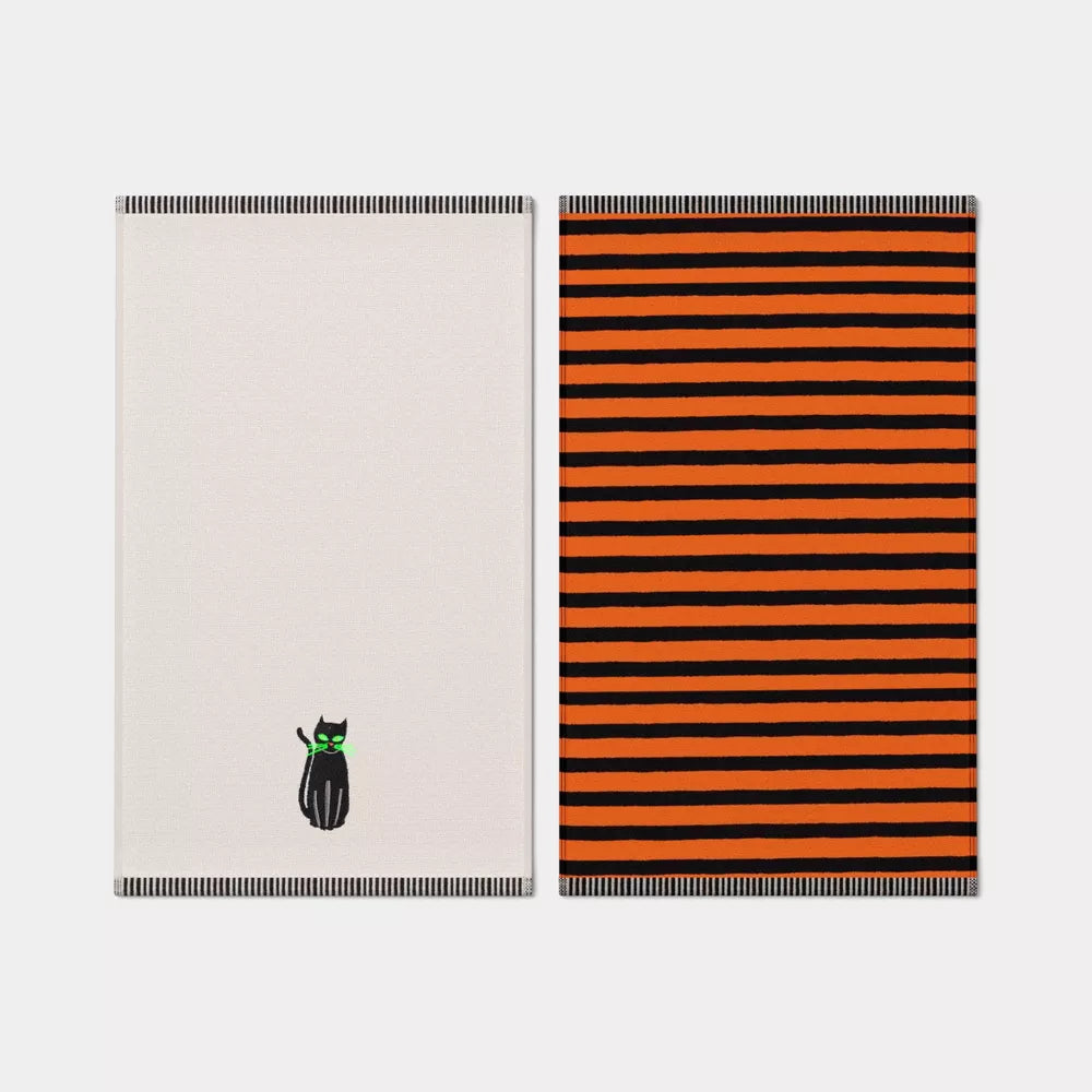 #Modelo_Cat and Black/Orange Stripe