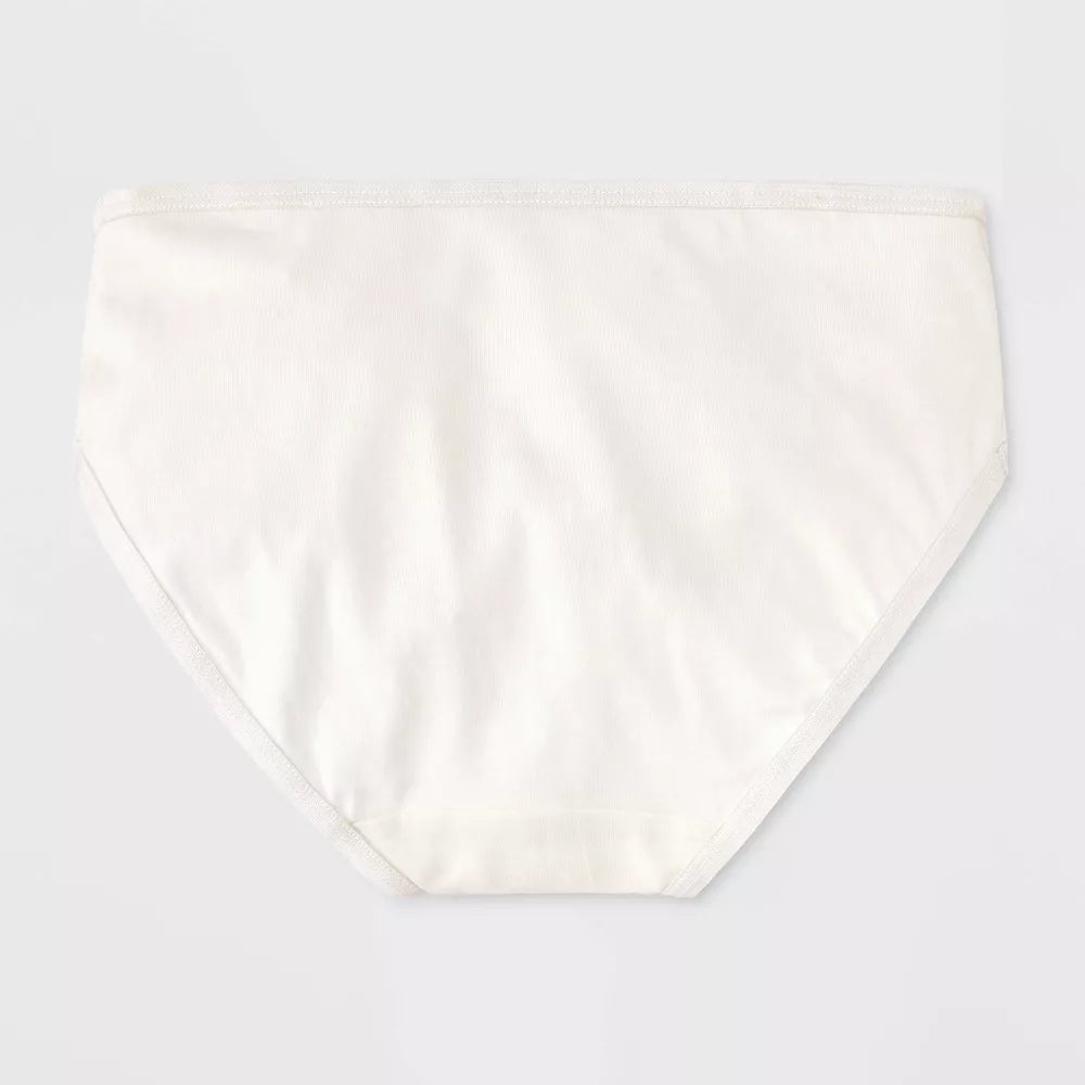 Girls' 10pk Solid Cotton Briefs