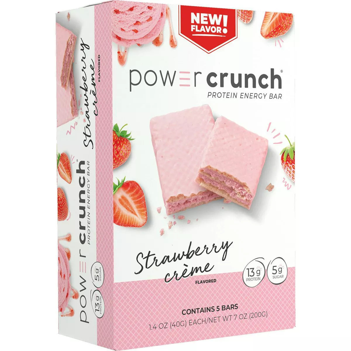 Power Crunch Wafer Protein Energy Bar - 5pk