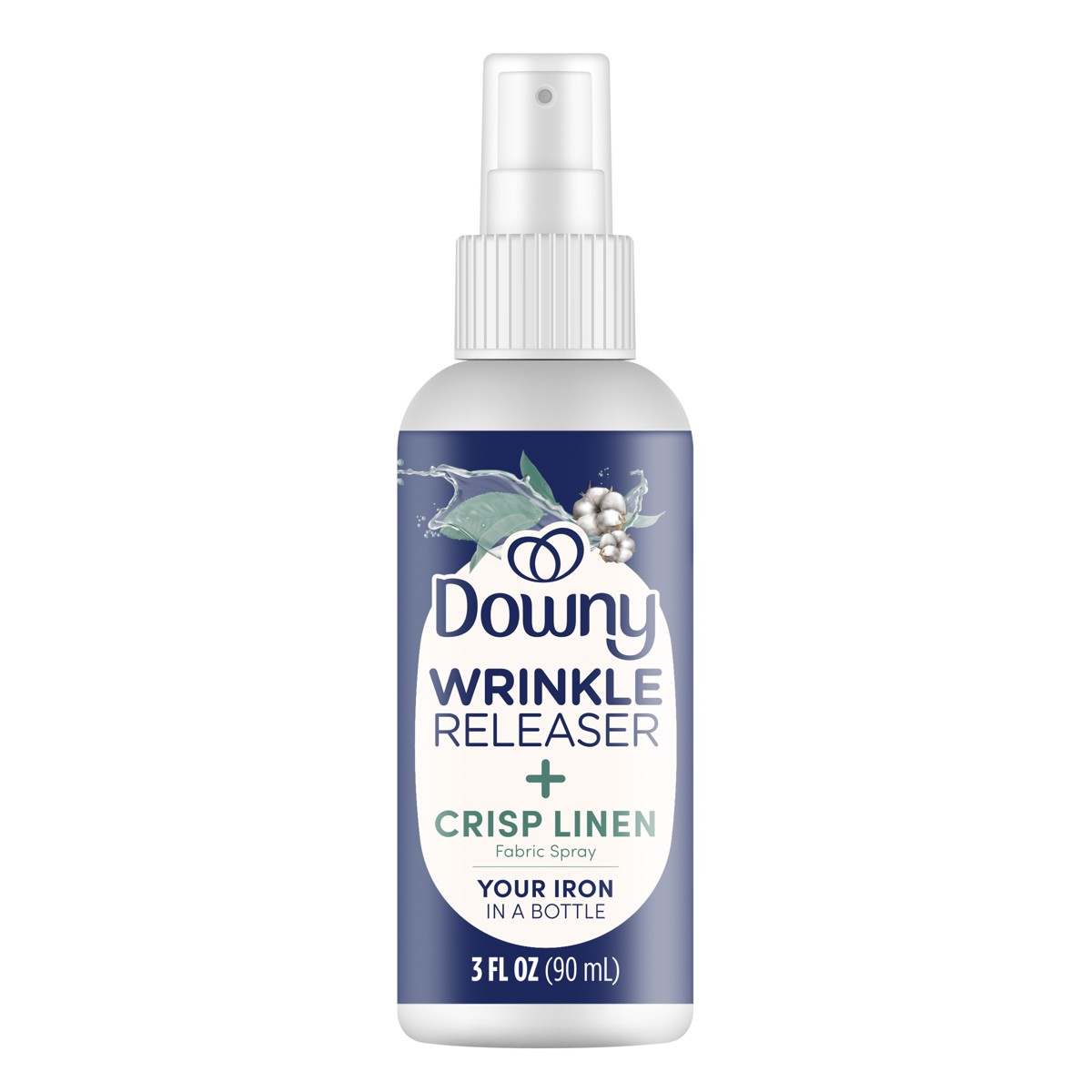 Downy Wrinkle Releaser tamaño viaje de 90 ml en botella con atomizador
