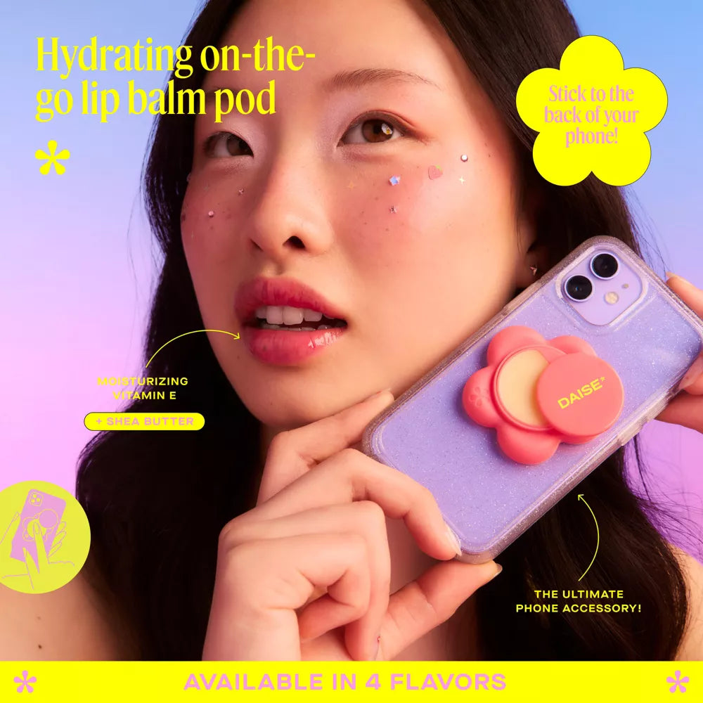 Bálsamo labial phone-friendly DAISE Petal Pod Strawberry Breeze