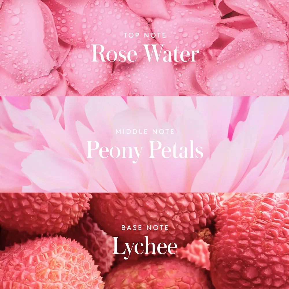 #aroma_Petal Bloom | Agua de rosas - Pétalos de peonía y Lichi