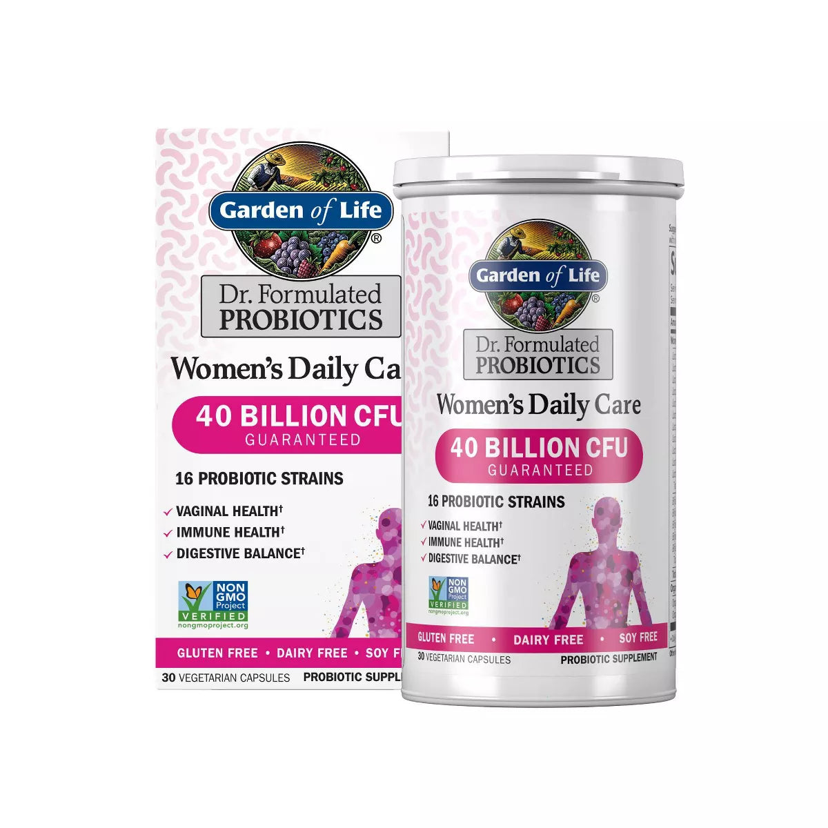 Garden of Life Women's Probiotics Daily Care Capsules