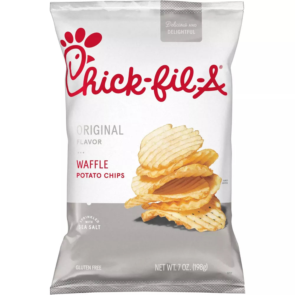 Old Bay Potato Chips - Chick-fil-A Sea Salt Waffle Fries