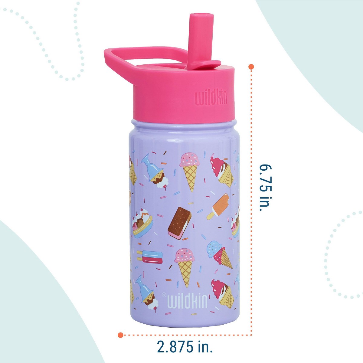 Termo Wildkin 14 oz para niños diseño Sweet Dreams, características #color_WIK Sweet Dreams