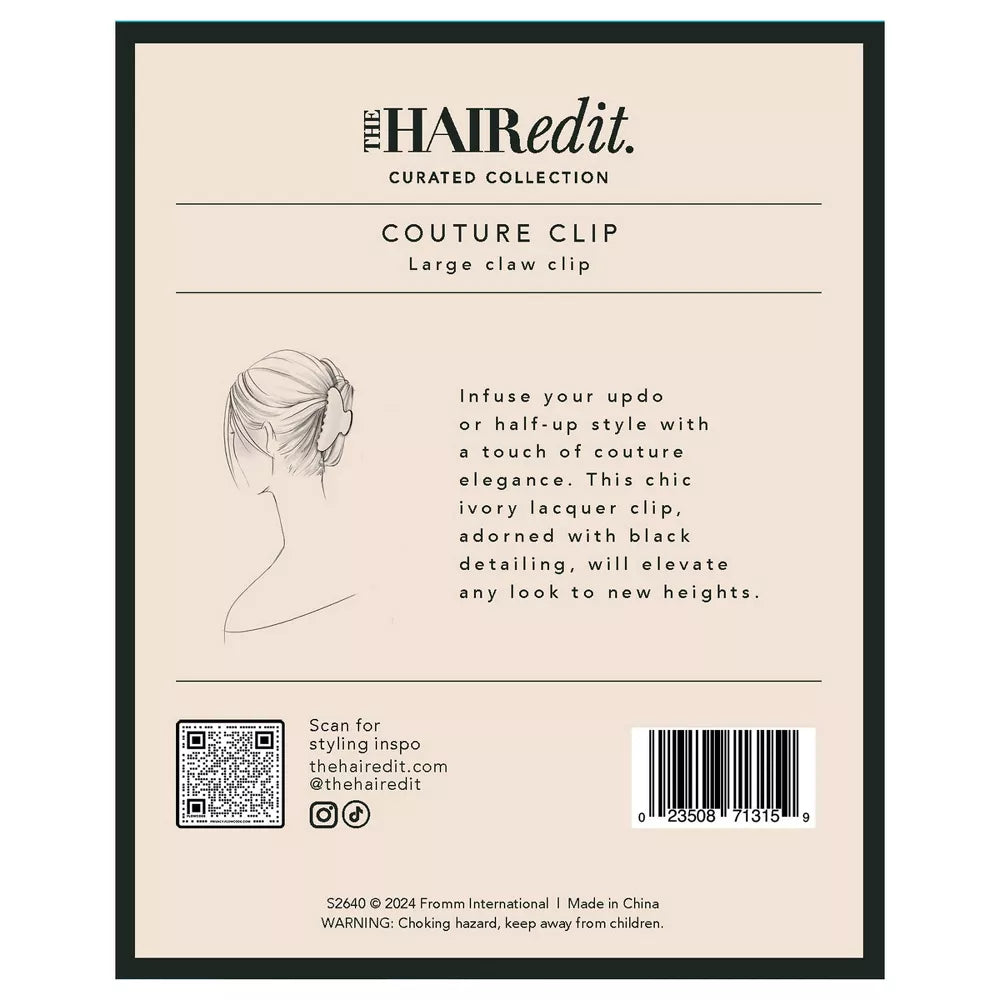 Couture Claw Clip