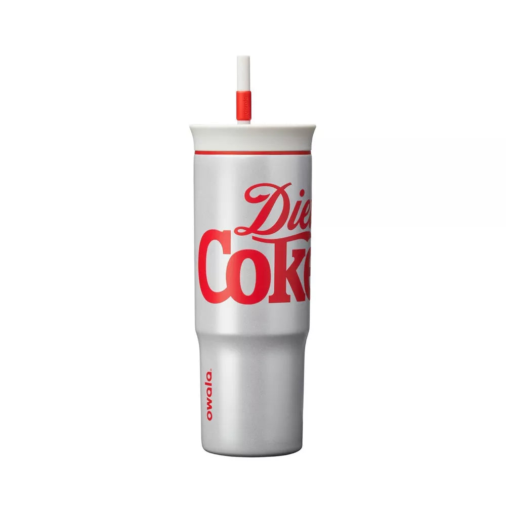 Special Edition Diet Coke Stainless Steel Straw Tumbler 24oz