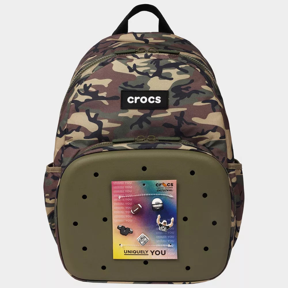 Mochila Crocs 17.5 con panel para Jibbitz #color_CROC Camo