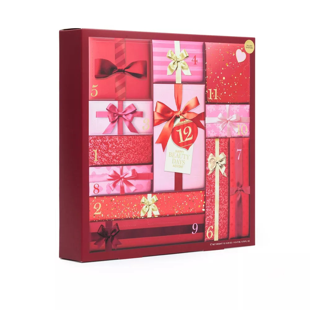 Happy Beauty Days 12-Day Advent Calendar Gift Set - 12pc