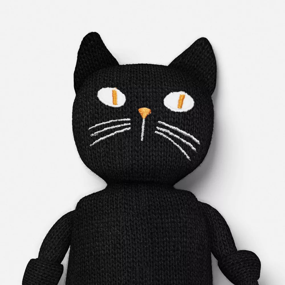Cat Classic Halloween Small Knit Character Sitabout
