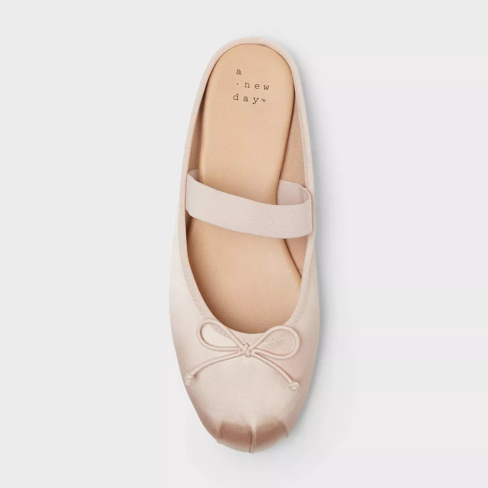 Imani Satin Ballet Mules