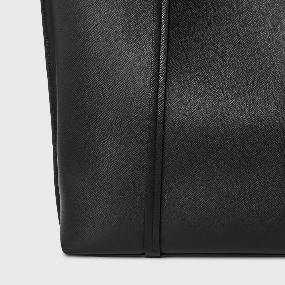 Triple Compartment Work Tote Handbag