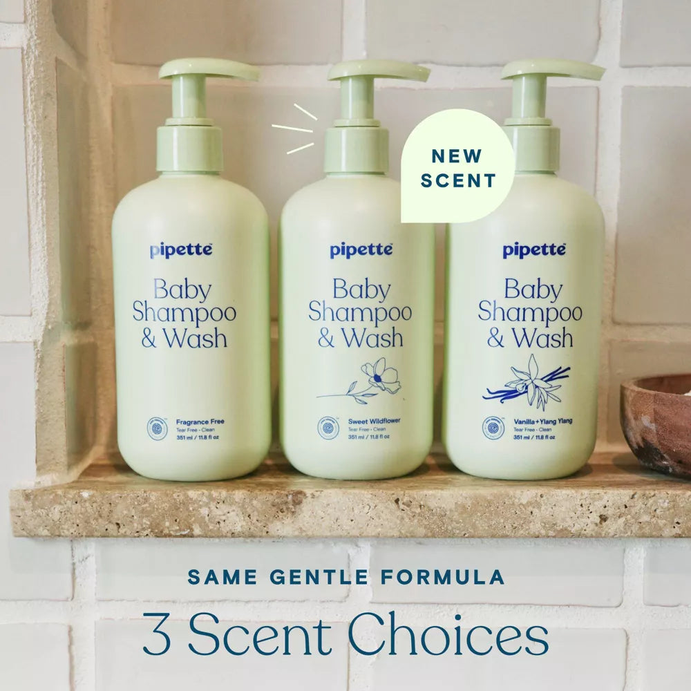 Baby Shampoo + Wash Fragrance Free