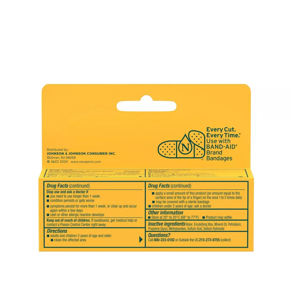 Antibiotic and Pain Relieving Cream for Children