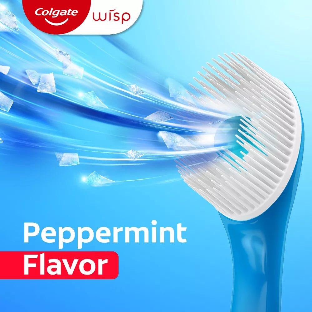 Max Fresh Wisp Disposable Travel Toothbrushes