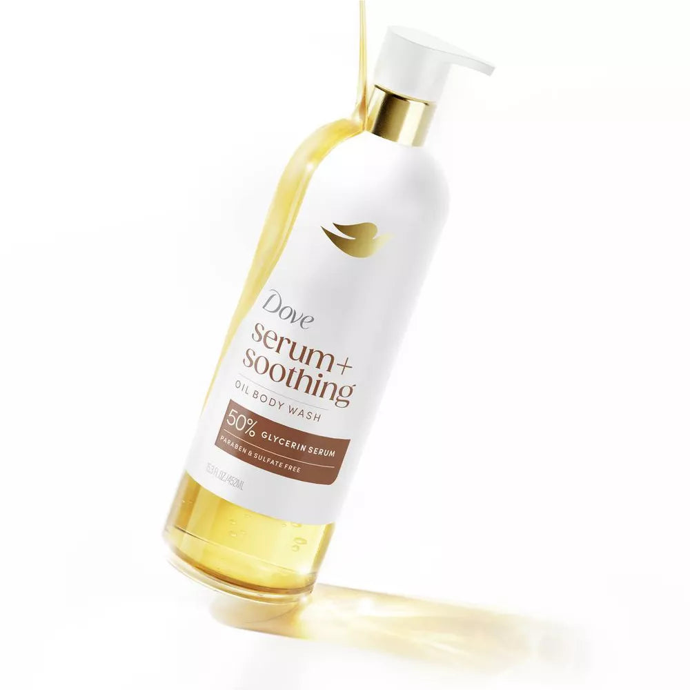 Beauty Sandalwood Serum+Soothing Oil Body Wash