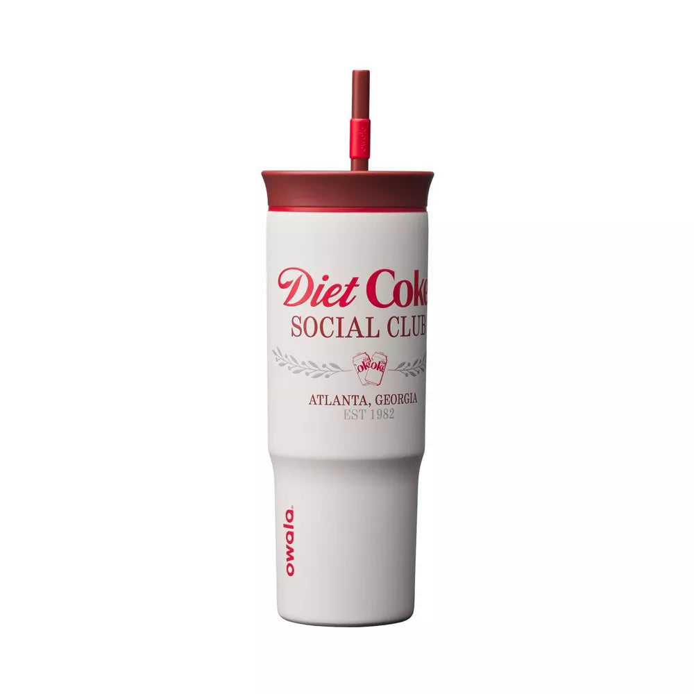 Special Edition Diet Coke Stainless Steel Straw Tumbler 24oz