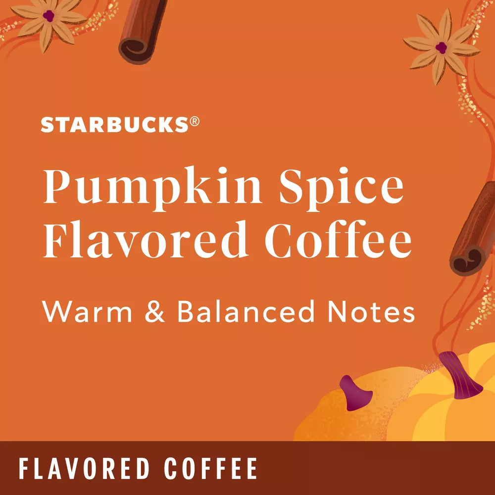 Starbucks Pumpkin Spice Light Roast Ground Coffee