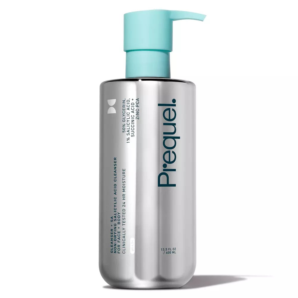 Prequel Gleanser + SA Non-Drying Salicylic Acid Cleanser