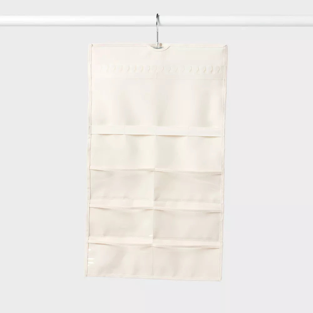 Hanging Jewelry Organizer Off-White