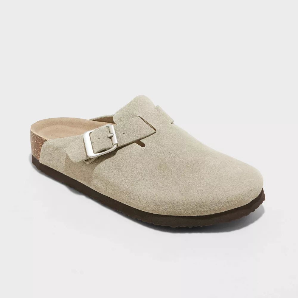 Universal Thread Betsy Clog Mule Flats zuecos para mujer. #color_Taupe