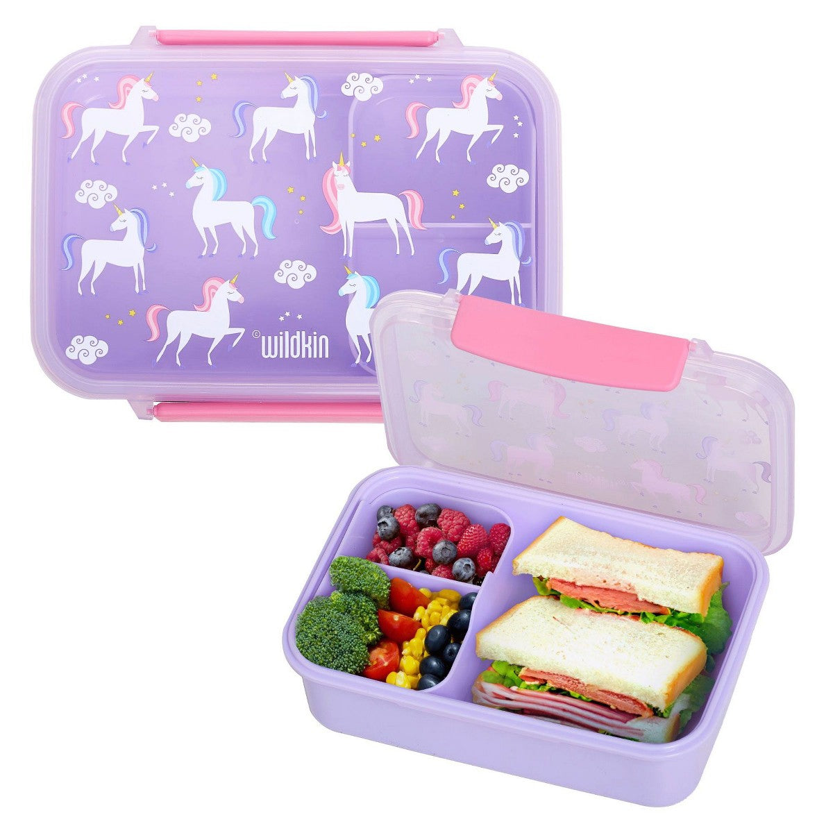 Contenedor bento infantil Wildkin diseño Unicorn #color_WIK Unicorn