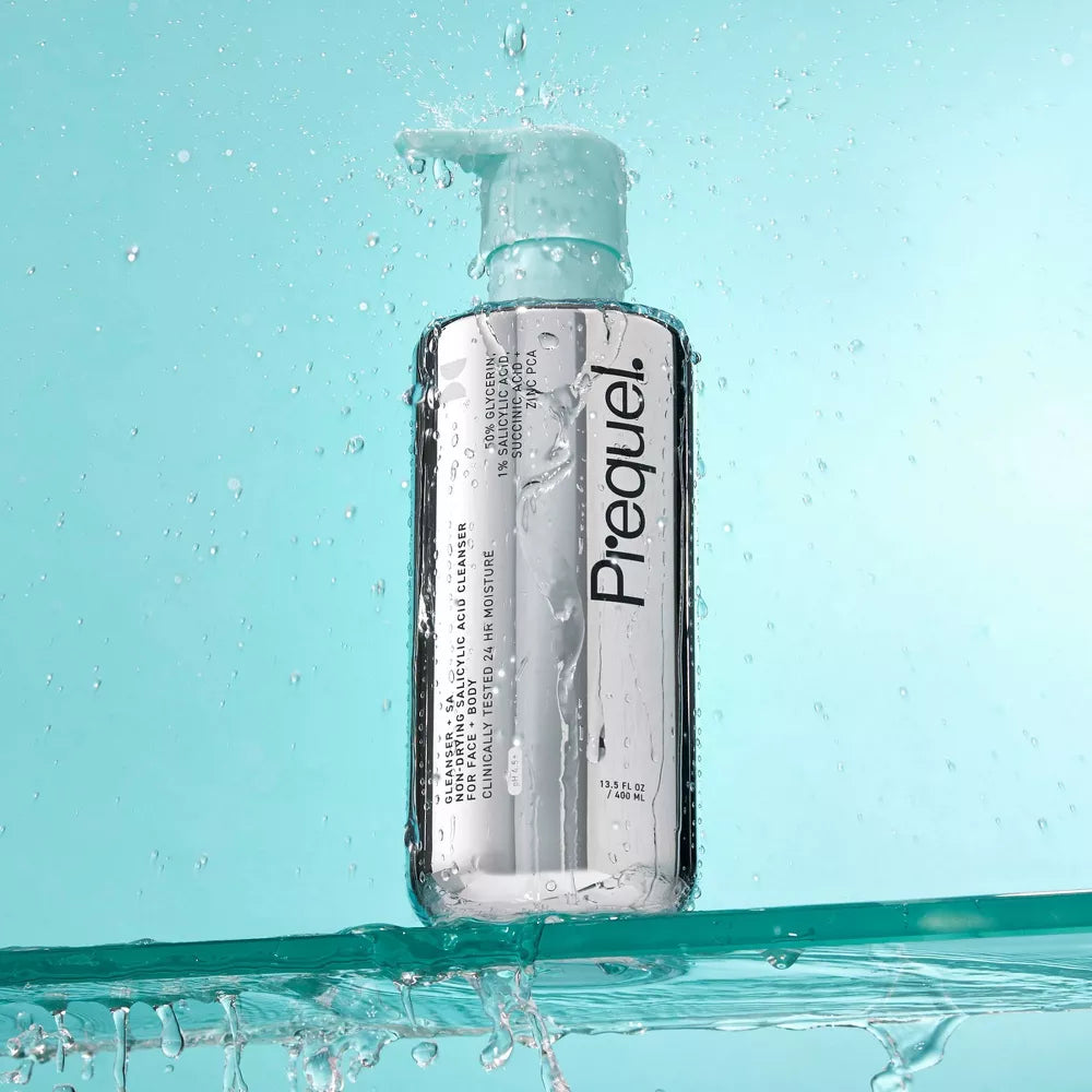 Prequel Gleanser + SA Non-Drying Salicylic Acid Cleanser