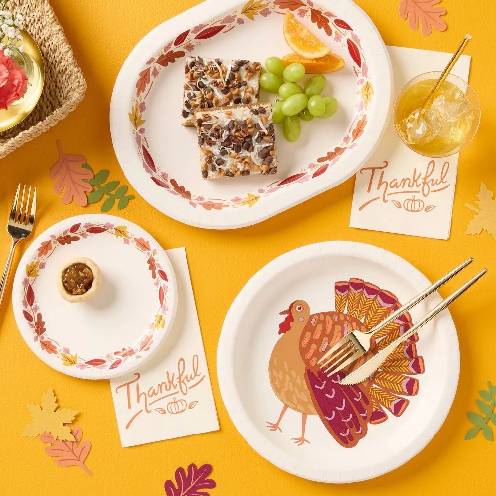 Servilletas de Papel Thankful Thanksgiving - 20 pz