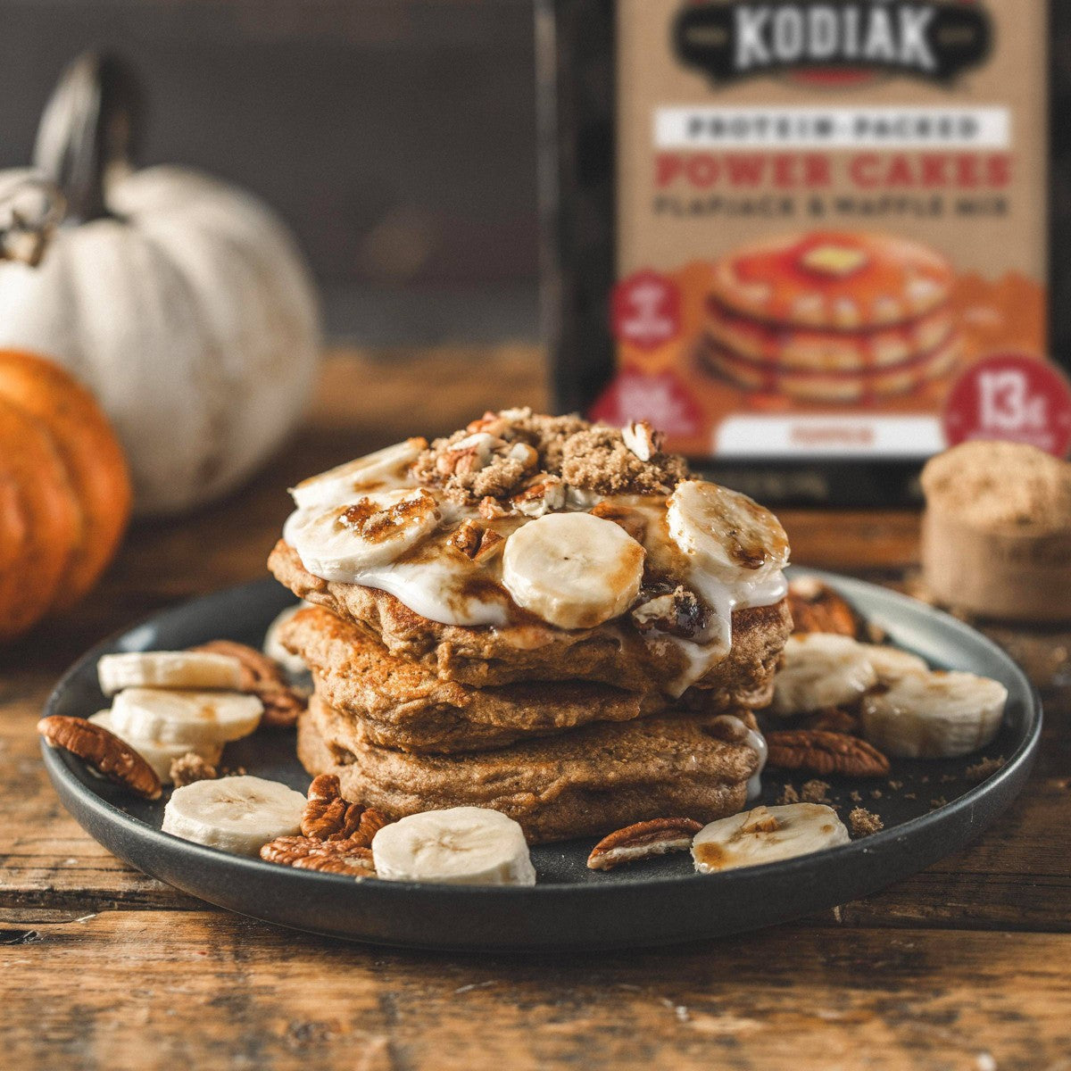 Kodiak Power Cakes Pumpkin - 18 oz imagen 2 #sabor_Pumpkin - 18 oz