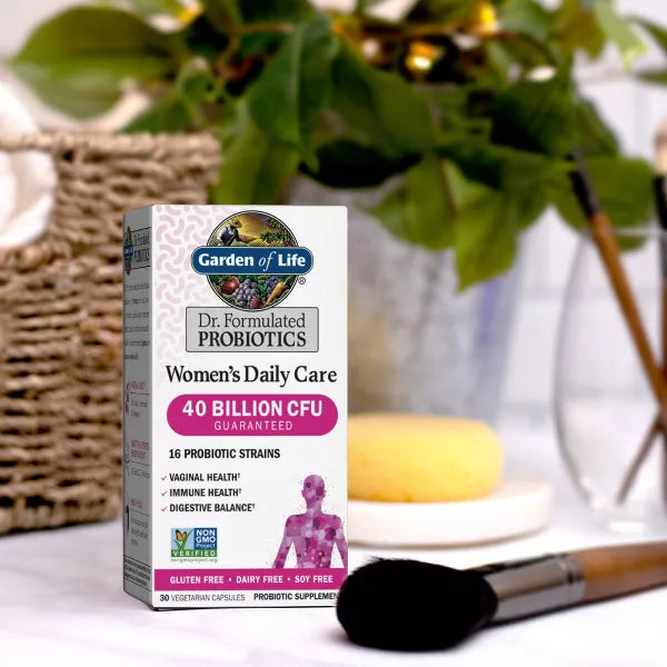 Garden of Life Women's Probiotics Daily Care Capsules