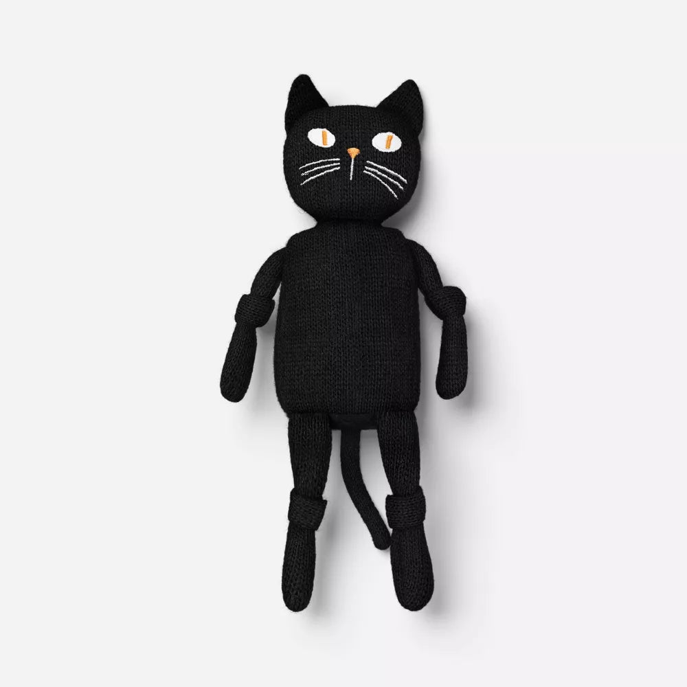 Cat Classic Halloween Small Knit Character Sitabout