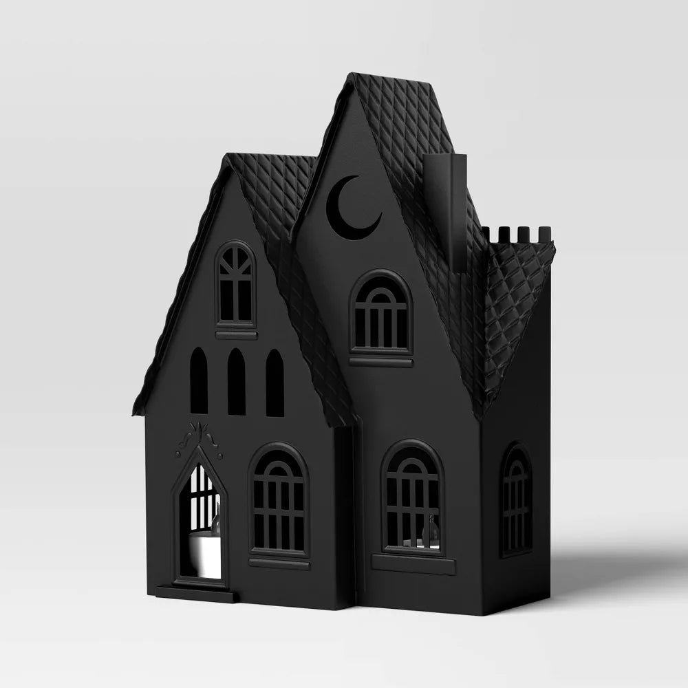 10" Large Metal House Decorative Sculpture