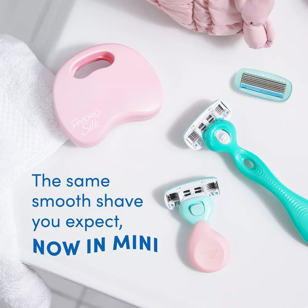 Hydro Silk Mini Razor and Travel Case