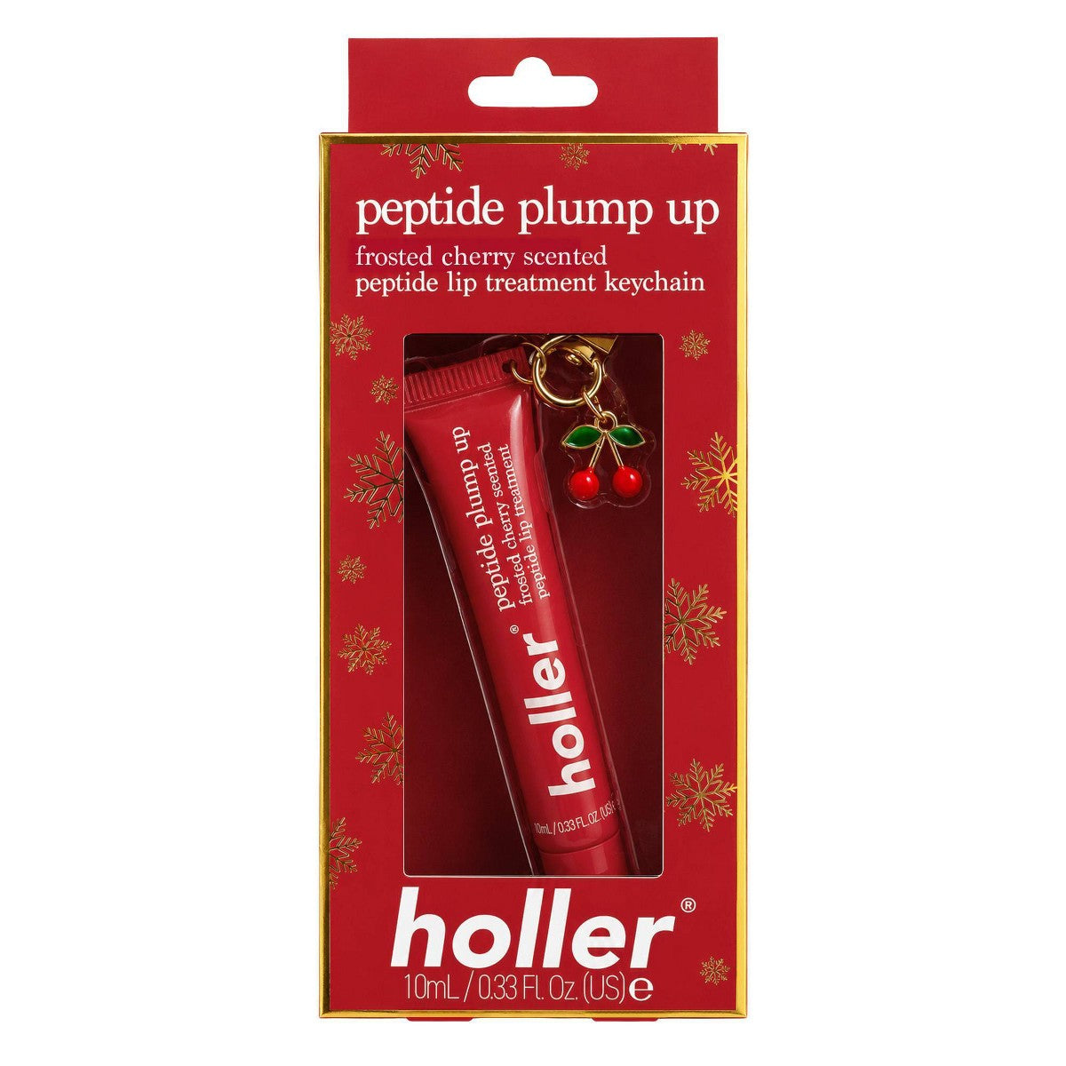 Holler and Glow Peptide Plump Up Lip Serum - 10ml Frosted Cherry #aroma_Frosted Cherry