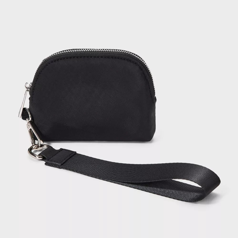 Girls' Floral Printed Quilted Wristlet Pouch