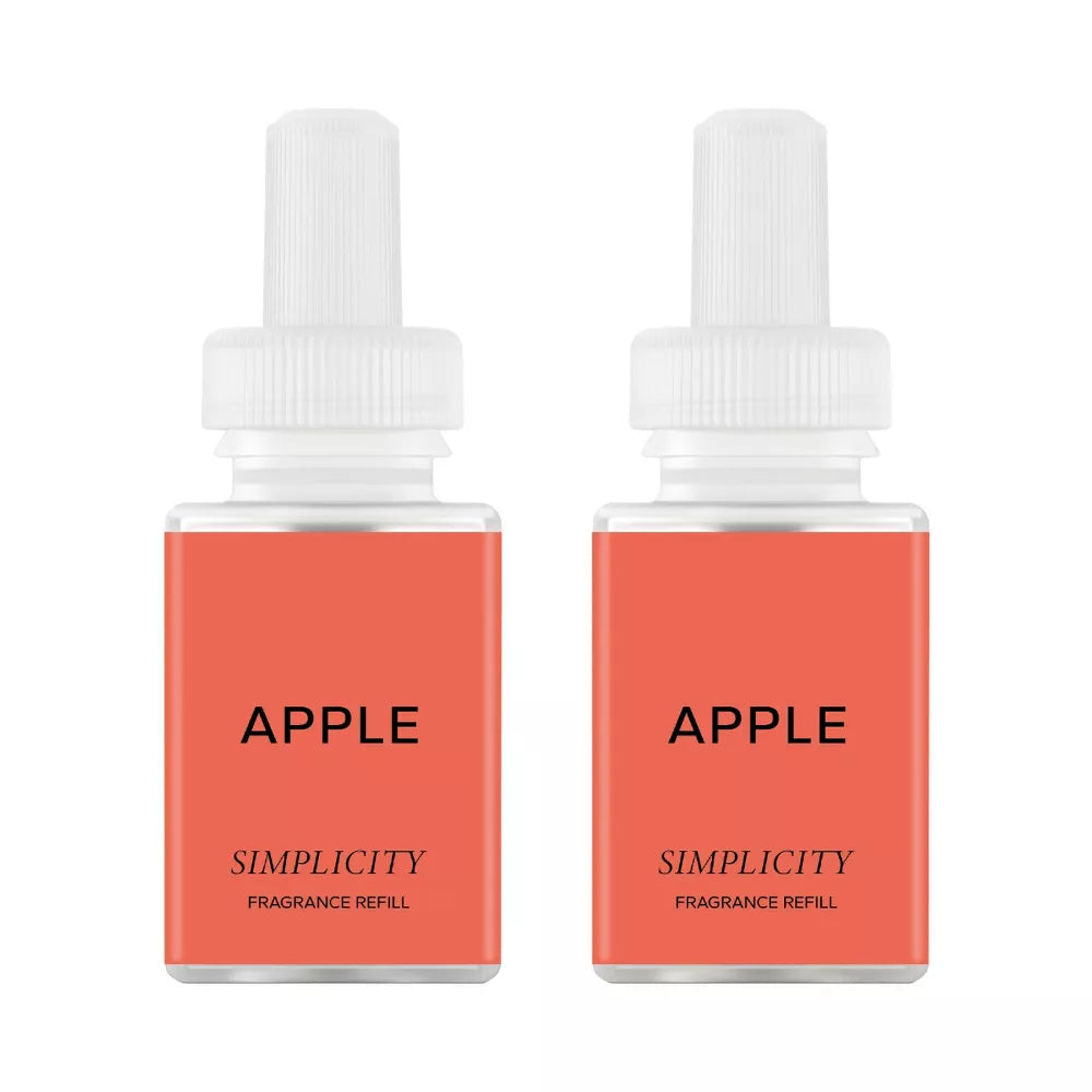 Pura Simplicity Apple Smart Vial Refills aroma de manzana y almizcle