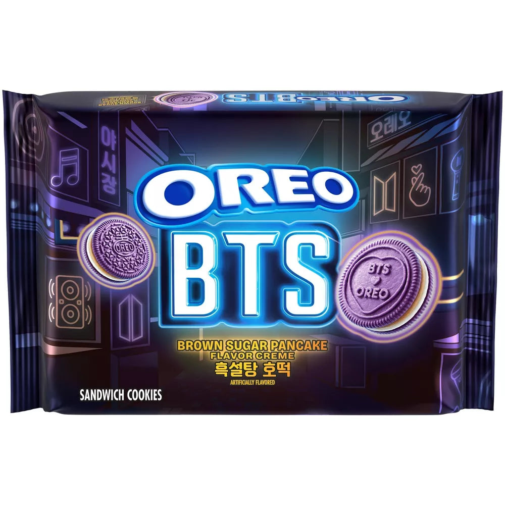Sandwich Cookies Brown Sugar Pancake Flavor Creme Limited Edition