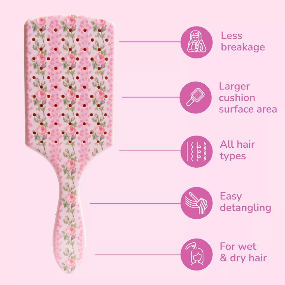 WetBrush Blooming Heirloom Paddle Detangler Brush