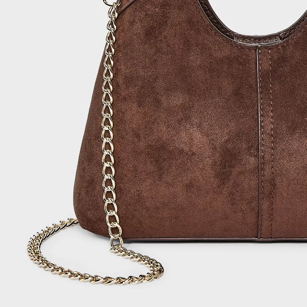 Mini Slouchy Chain Handbag