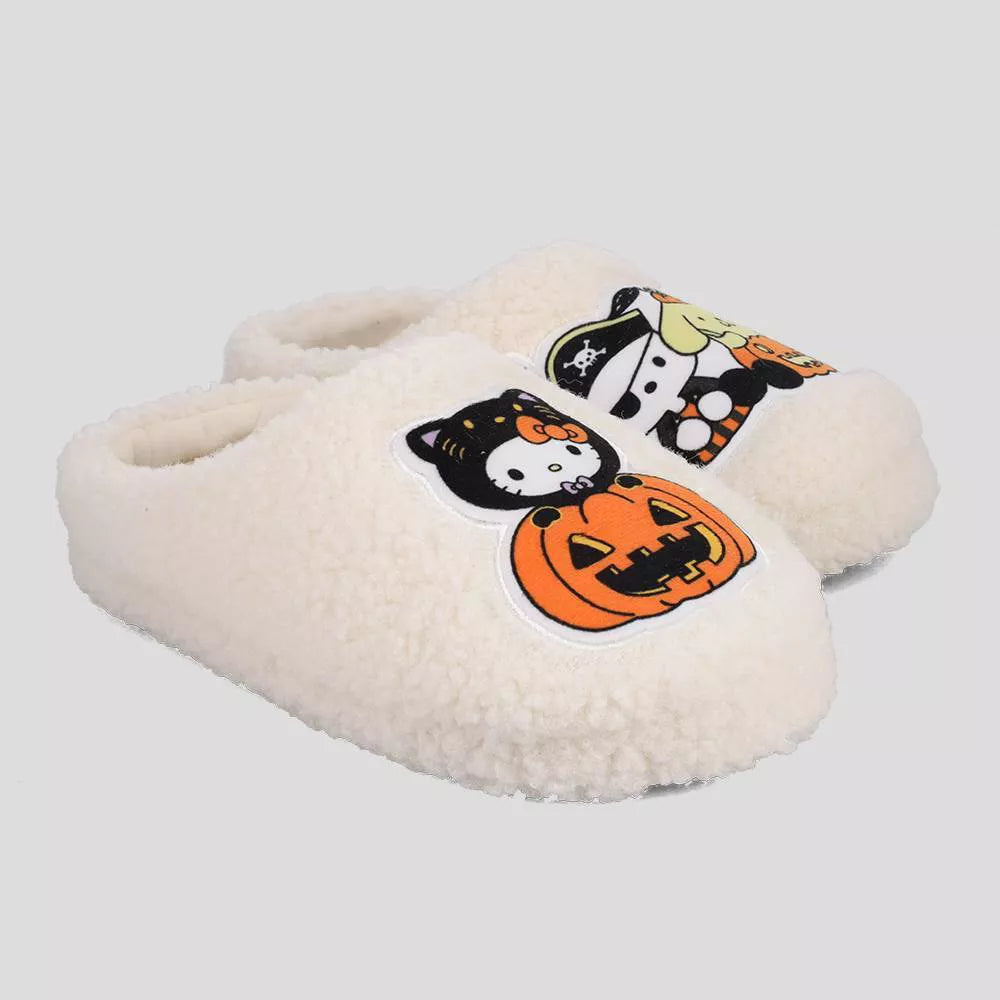 Women's Pumpkin Scuff Slide Slippers - Off-White