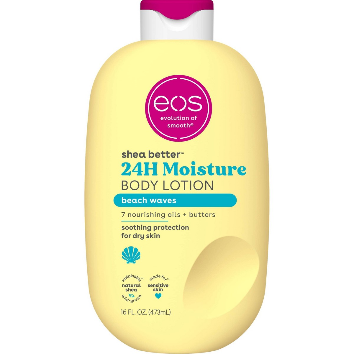 eos Shea Better 24H Moisture Body Lotion Beach Waves de 473 ml
