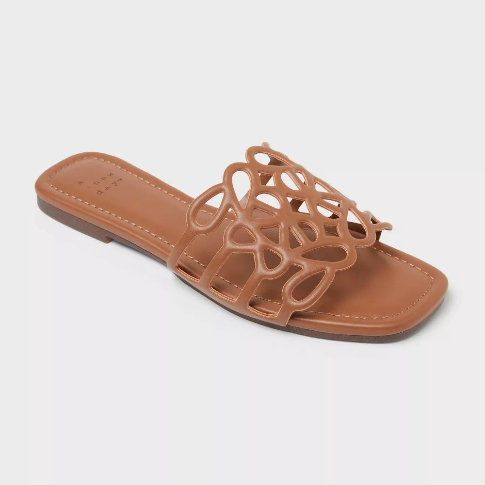 Women’s Wide Width Fiona Slide Sandals